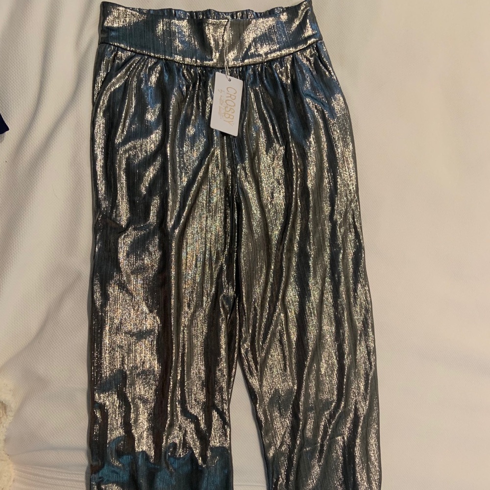 Crosby By Mollie Burch Silver Pants